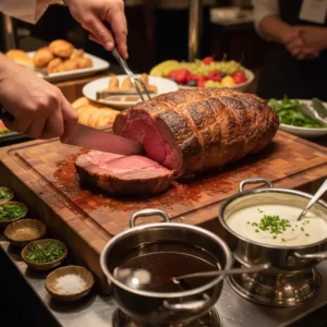 brunch prime rib carving station in ocala